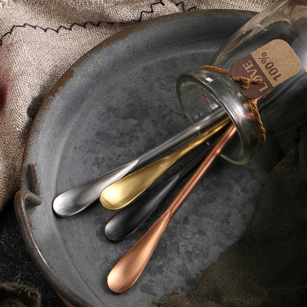 Bar Spoon Twisted - 2 stuks premium roestvrijstalen roerlepels, elegante