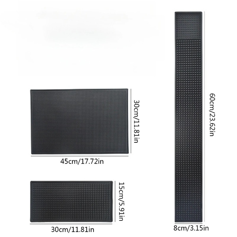 Home Bar Setup - Barmat Rubberen afwasmat Aanrecht Antislipmatten Hittebestendige