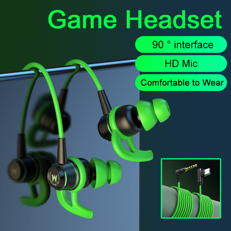 Home Bar Iphone - Gaming-headsets HiFi In-ear 90 graden elleboog