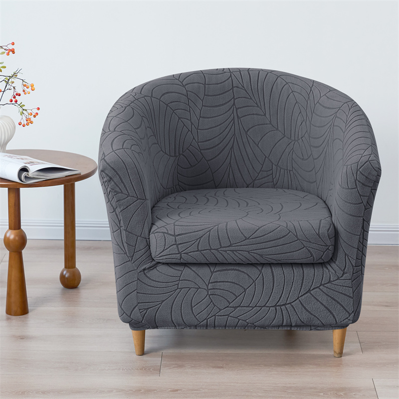 Home Bar Lounge - Effen Kleur Club Fauteuil Cover Stretch