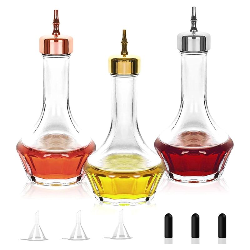 Bitters Bottle Set - A04G-Bitters flesjesset van 3-1,7 oz/50 ml