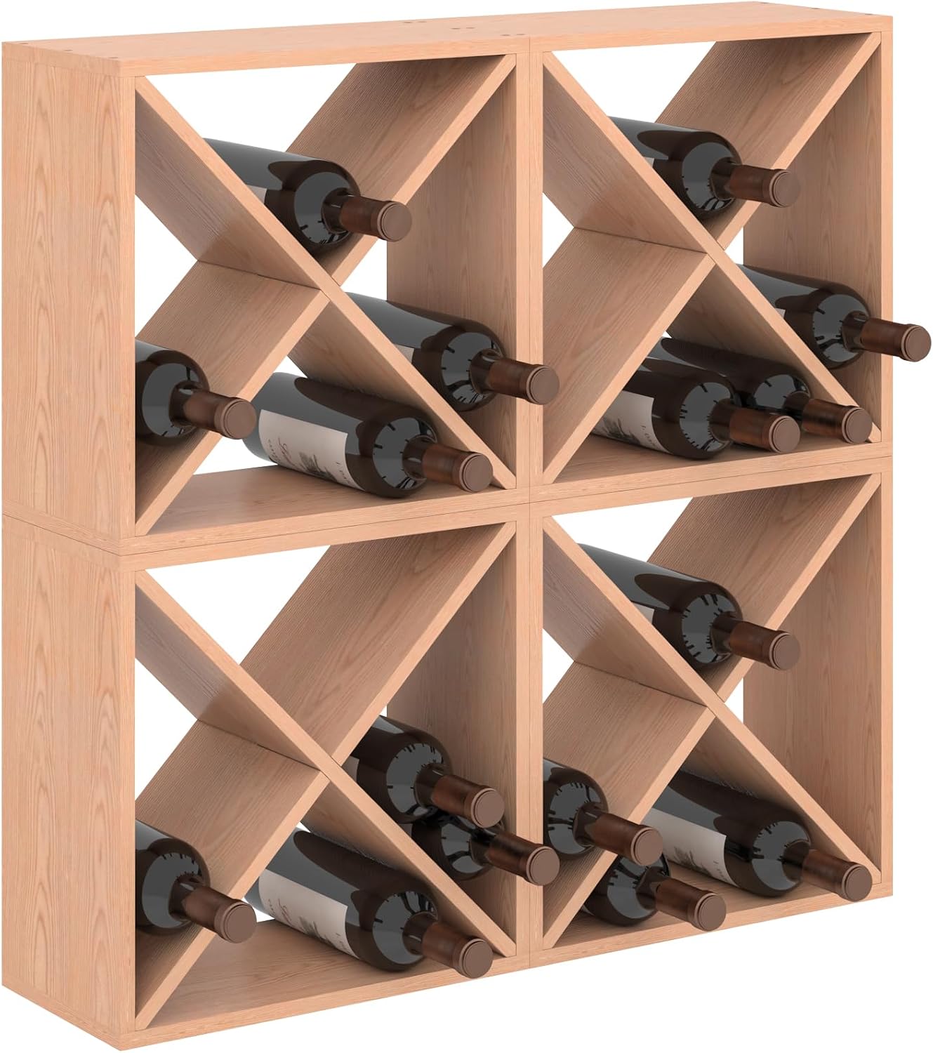 Home Bar Shelves - 96 Flessen Wijnrek Aanrecht Wijnopslag Kubus
