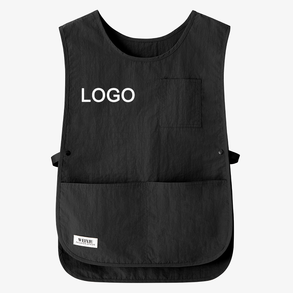 Home Barista - Aangepaste logo vest schort waterdichte unisex