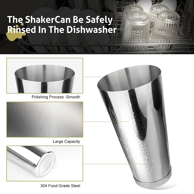 Boston Cocktail Shaker Set 18  - Boston Shaker Set recensie en prijs