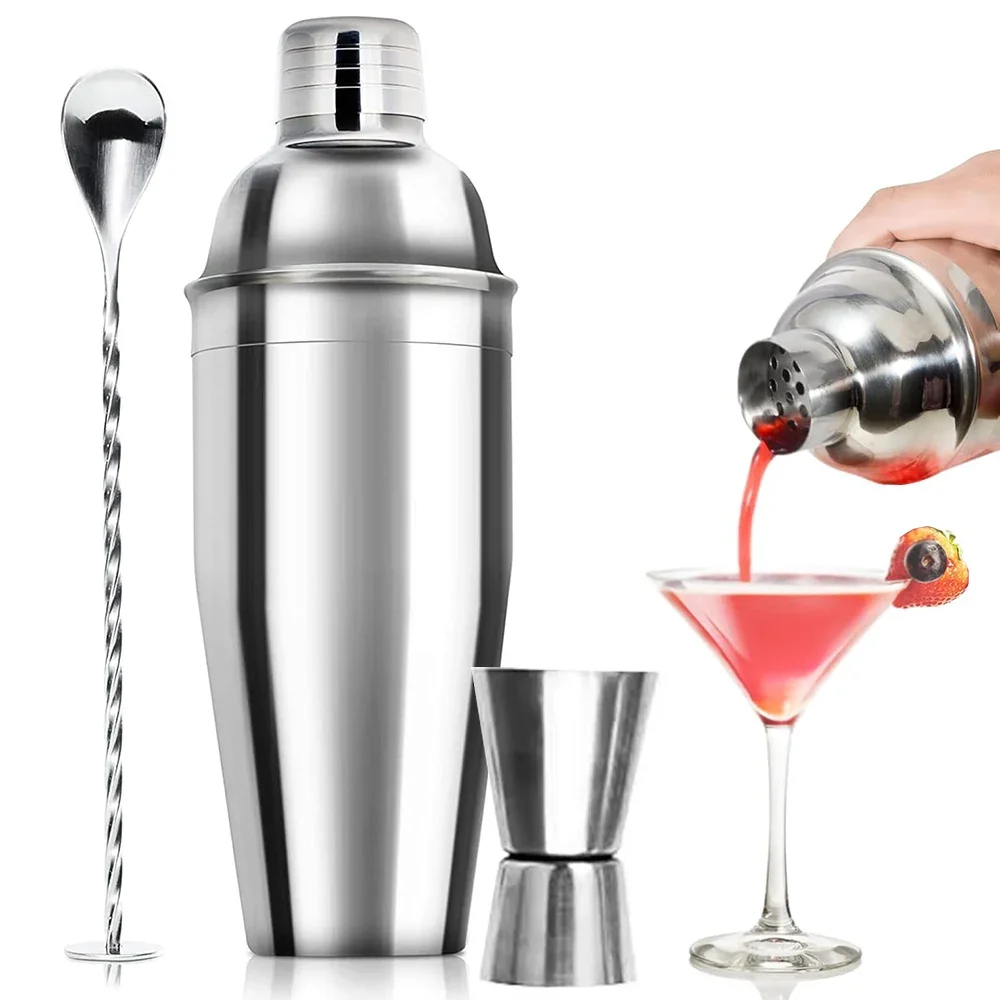 3/6 stuks Cocktail Shaker RVS  - Boston Shaker Set recensie en prijs