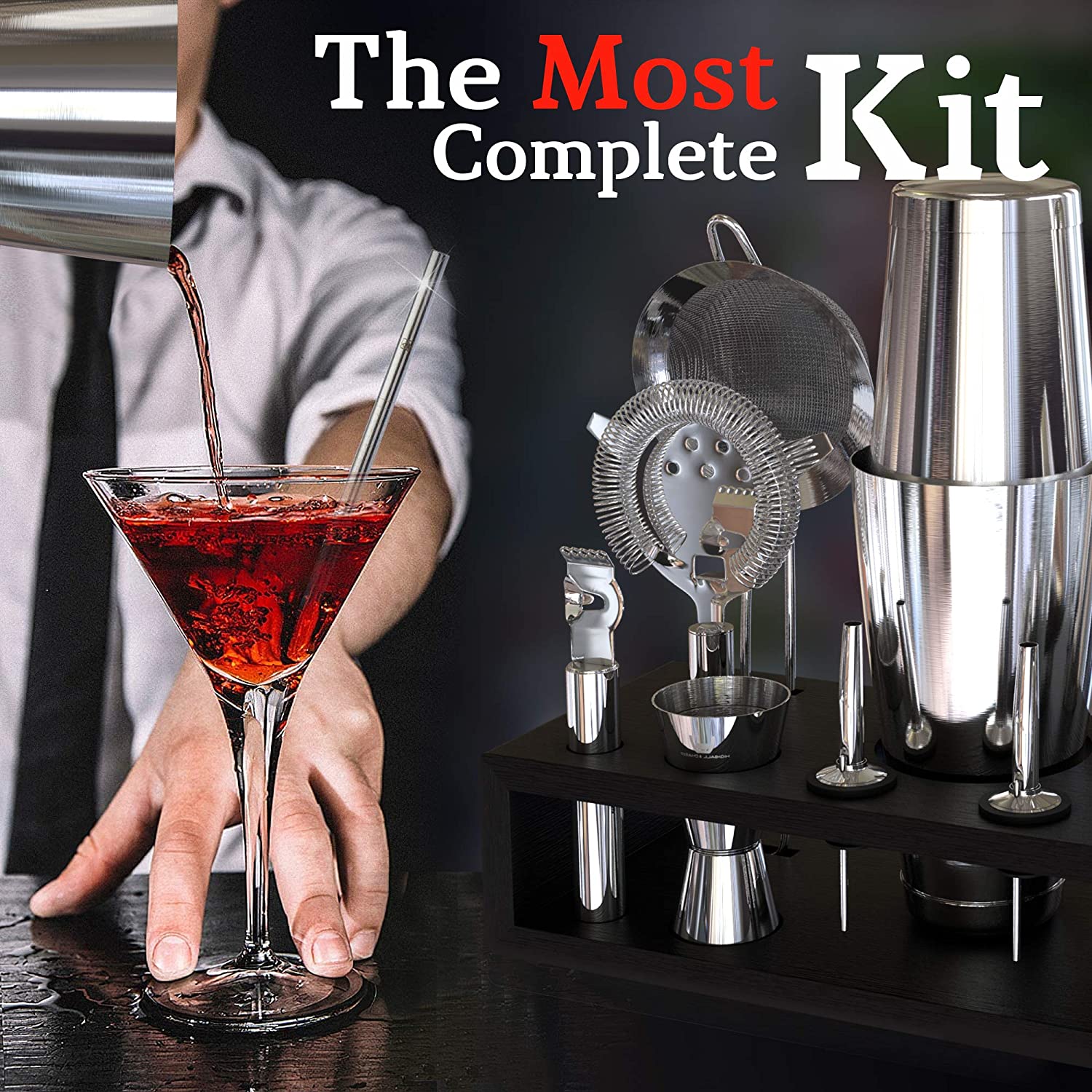 stllCamol 14-delige RVS Mixolo - Boston Shaker Set recensie en prijs