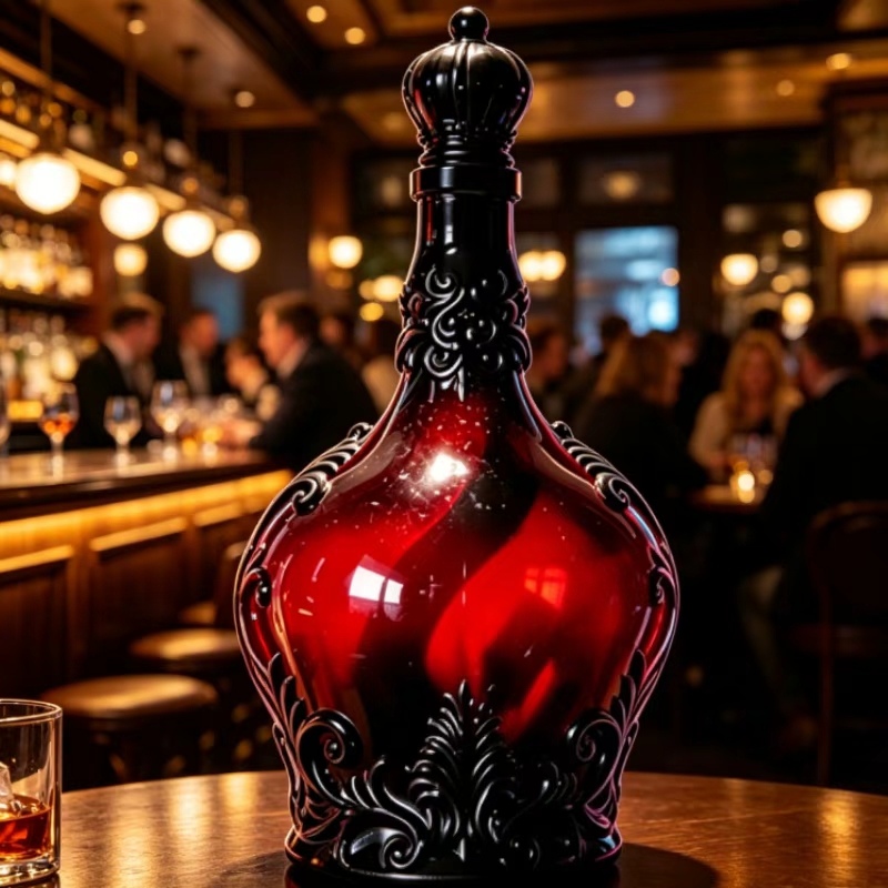Sierlijke geëmbosseerde glazen - Home Bar Shelves recensie en prijs