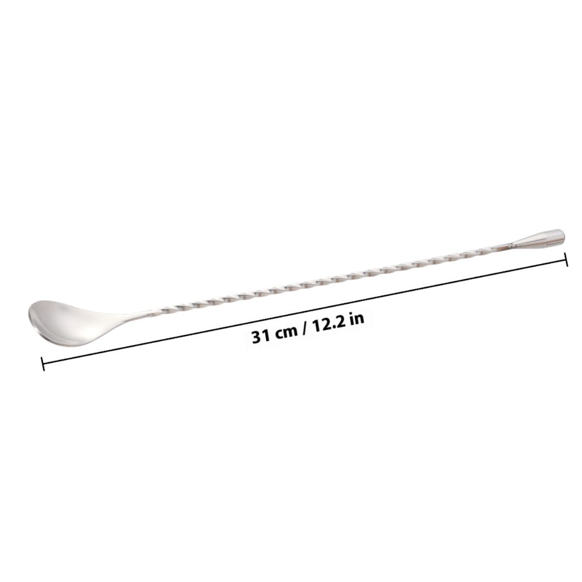 304 roestvrijstalen gedraaide  - Bar Spoon Twisted recensie en prijs