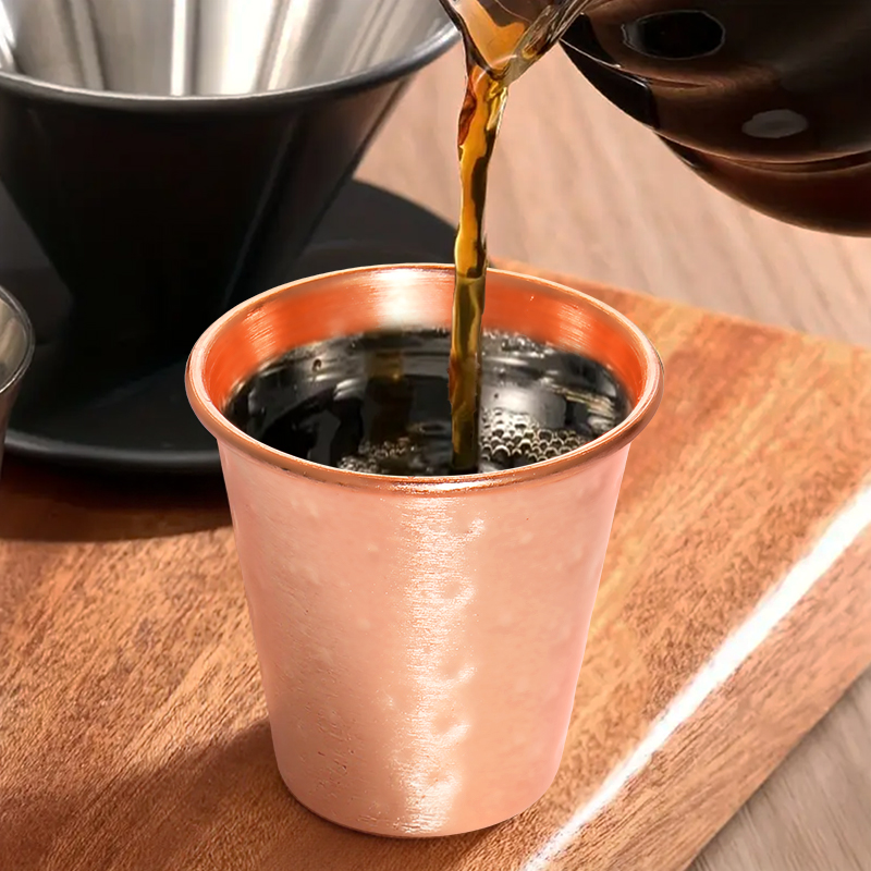 Set van 4/6 verkoperde bierbek - Mule Copper Mug recensie en prijs