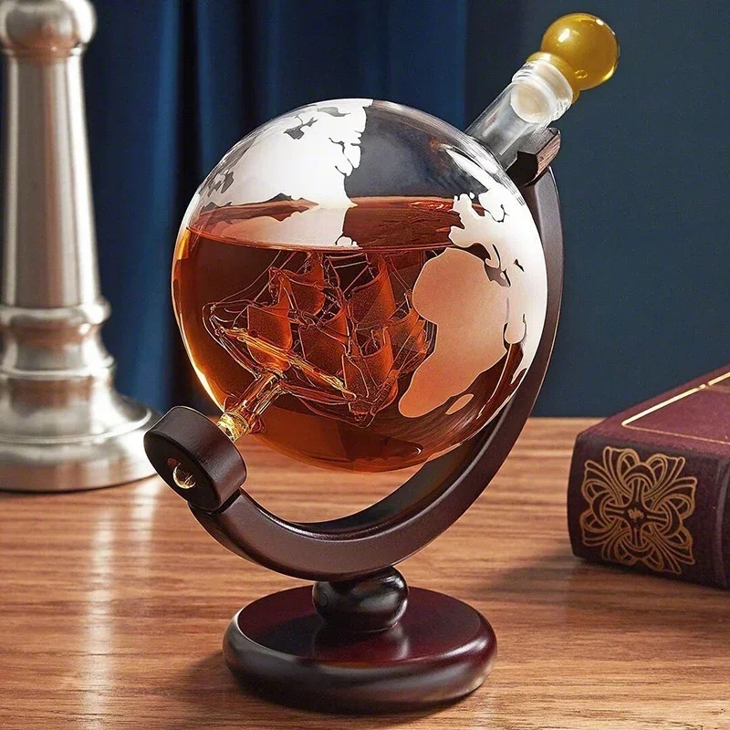 Creatieve Globe-karafset van 1 - Decanter Globe Set recensie en prijs