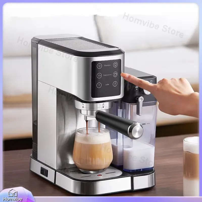 RVS Espressoapparaat 20 Bar, d - Home Barista recensie en prijs