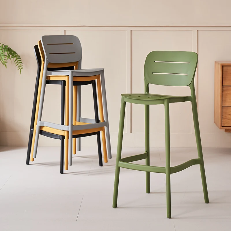 Luxe Plastic Barstoelen Gestap - Home Bar Lounge recensie en prijs