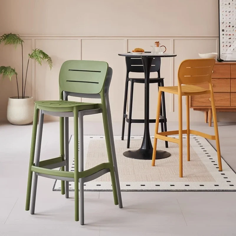Luxe Plastic Barstoelen Gestap - Home Bar Lounge recensie en prijs