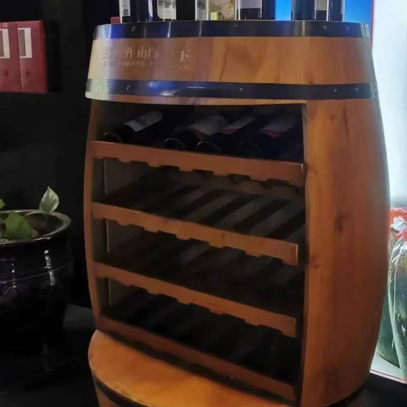 Massief houten wijnrek Eiken v - Home Bar Shelves recensie en prijs
