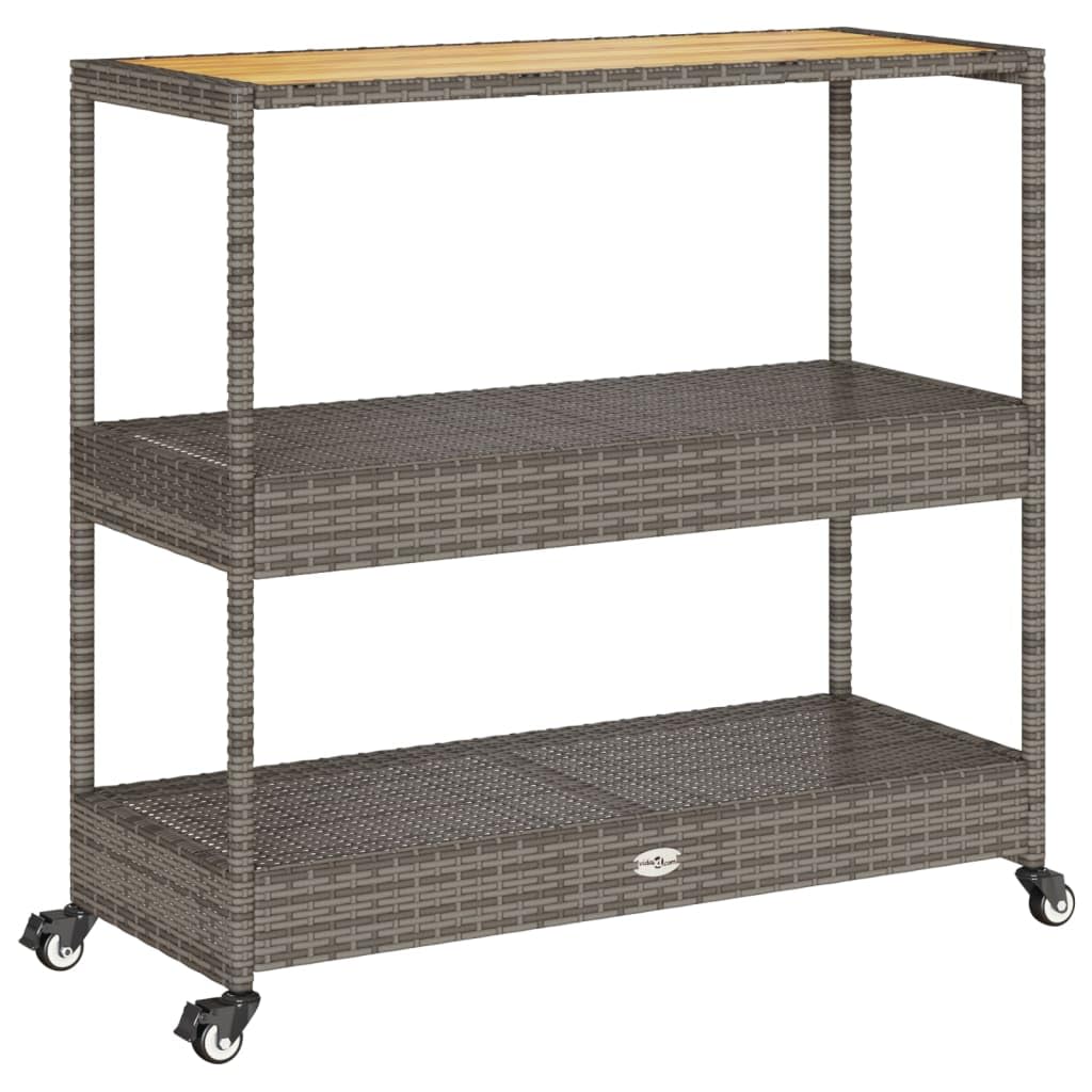 3-laags buitenbarwagen, mobiel - Home Bar Shelves recensie en prijs