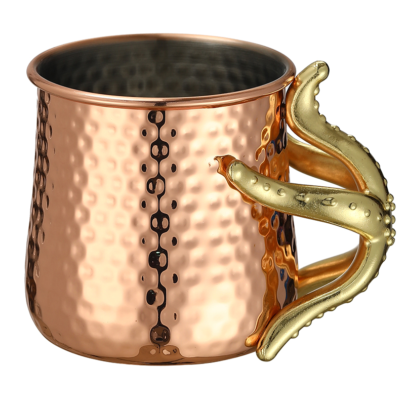 Gehamerd Koperen Plated Rvs Mo - Mule Copper Mug recensie en prijs