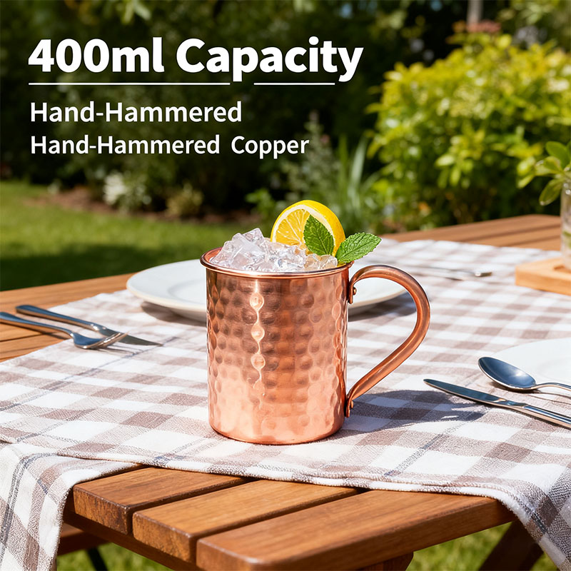 Nieuwe 100% koperen bekers, pu - Mule Copper Mug recensie en prijs