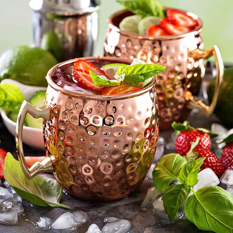 Mule mok van roestvrij staal,  - Mule Copper Mug recensie en prijs
