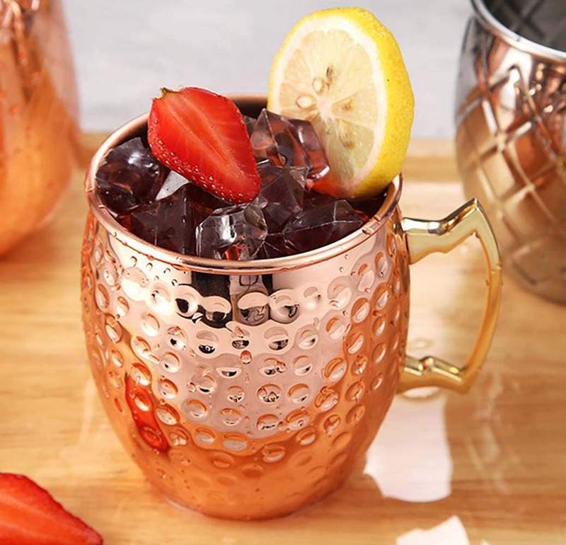 Mule mok van roestvrij staal,  - Mule Copper Mug recensie en prijs