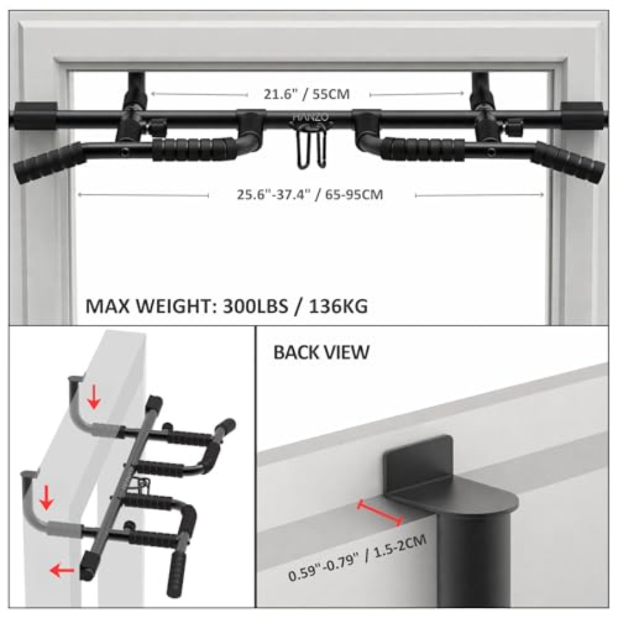 Deurkozijn Pull-up Bar Set met - Home Bar Setup recensie en prijs