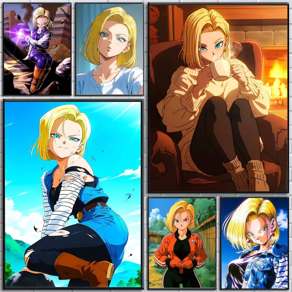 Anime DRAGON BALL Android 18 p - Home Bar Android recensie en prijs