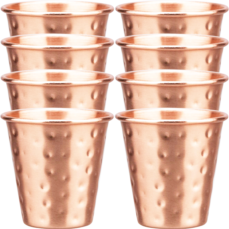 6cs 8 Stuks Nieuwe 100% Kopere - Mule Copper Mug recensie en prijs