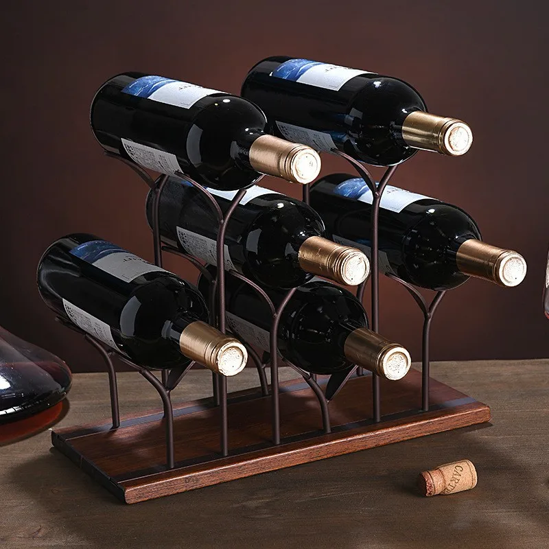 Creatieve Rode Wijnrek Woondec - Home Bar Setup recensie en prijs