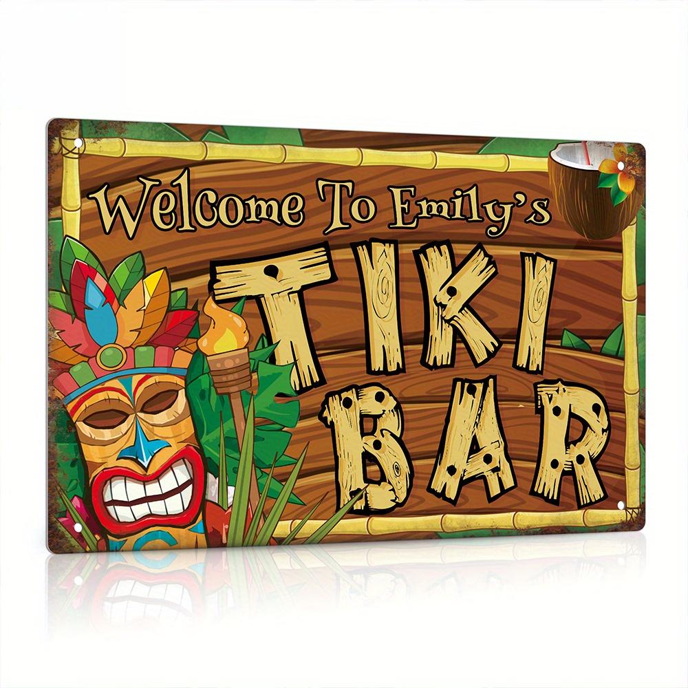 Aangepaste decoratieve Tiki Ba - Home Bar And Kitchen recensie en prijs
