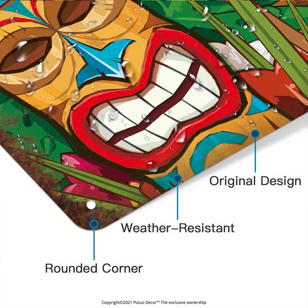 Aangepaste decoratieve Tiki Ba - Home Bar And Kitchen recensie en prijs