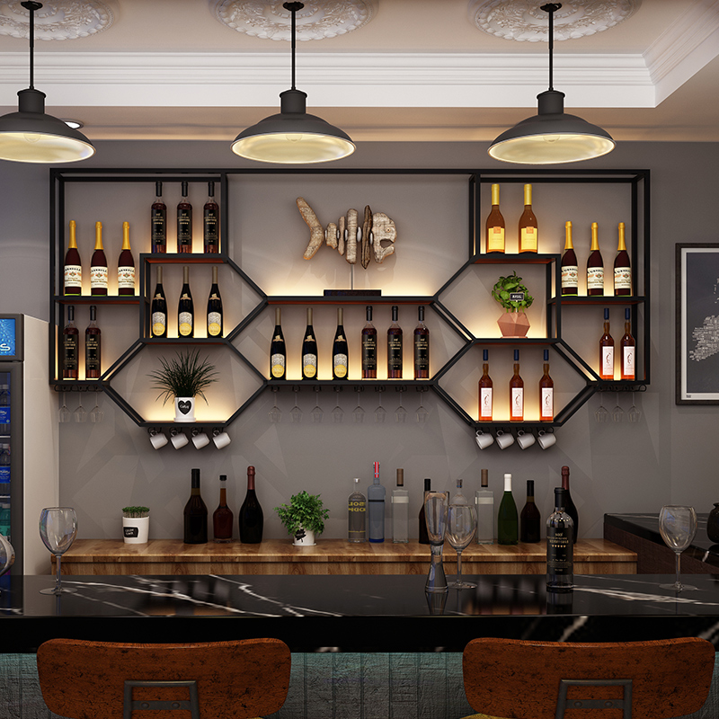 Metalen planken Wijnkast Woonk - Home Bar Shelves recensie en prijs
