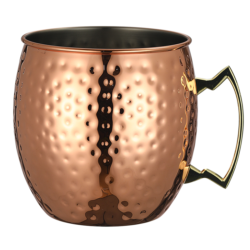 Gigantische gehamerde Moskou M - Mule Copper Mug recensie en prijs