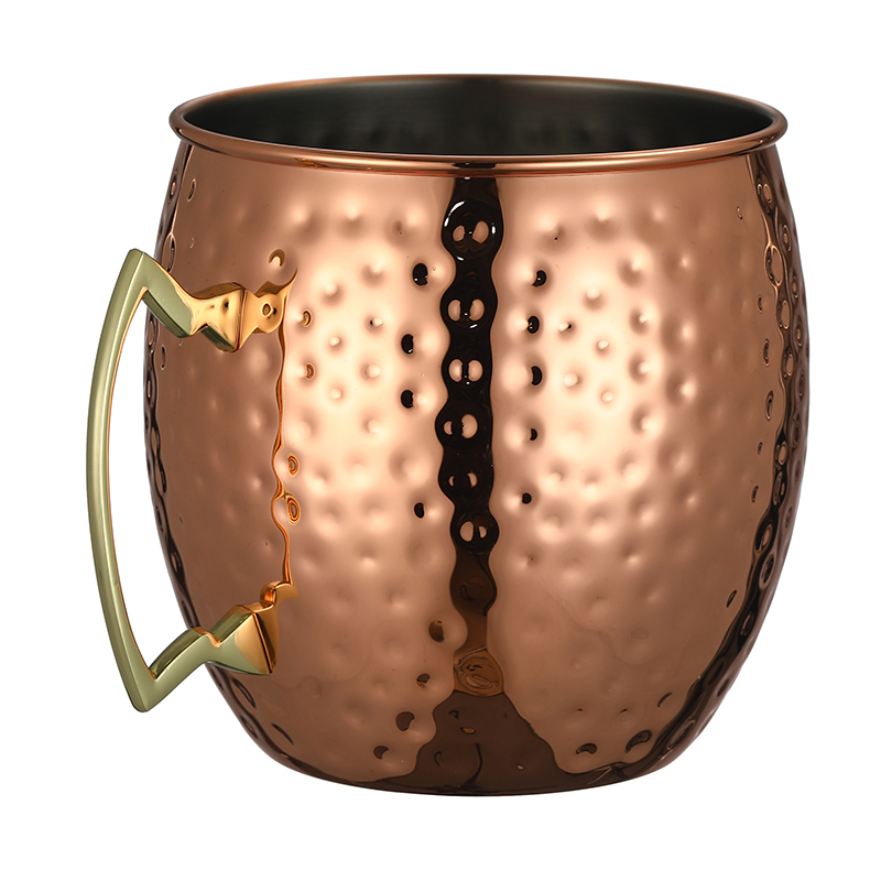 Gigantische gehamerde Moskou M - Mule Copper Mug recensie en prijs